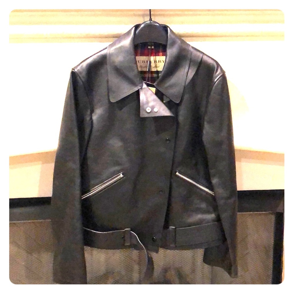 Burberry Leather Jacket
